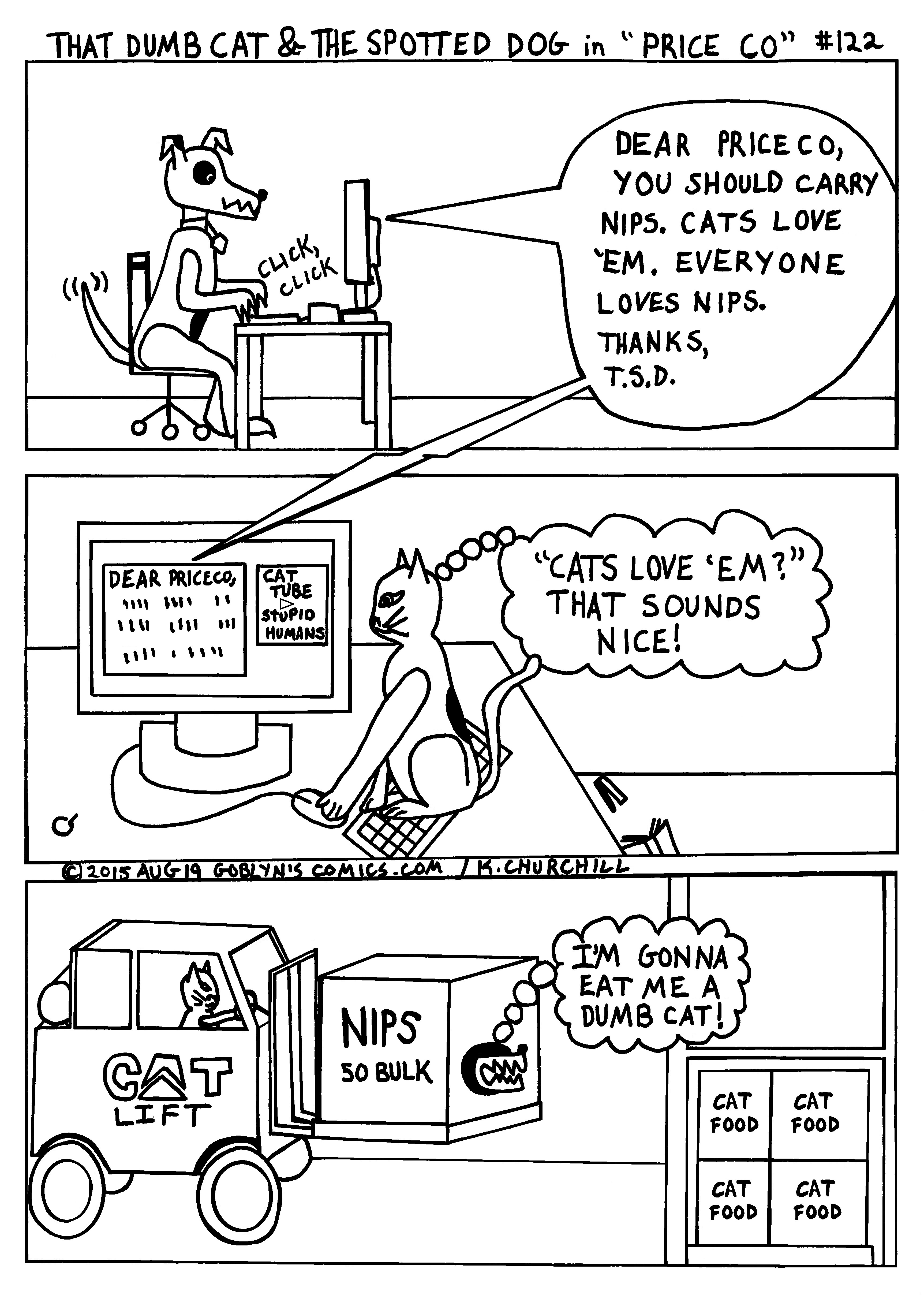 That Dumb Cat & The Spotted Dog in "Price Co"