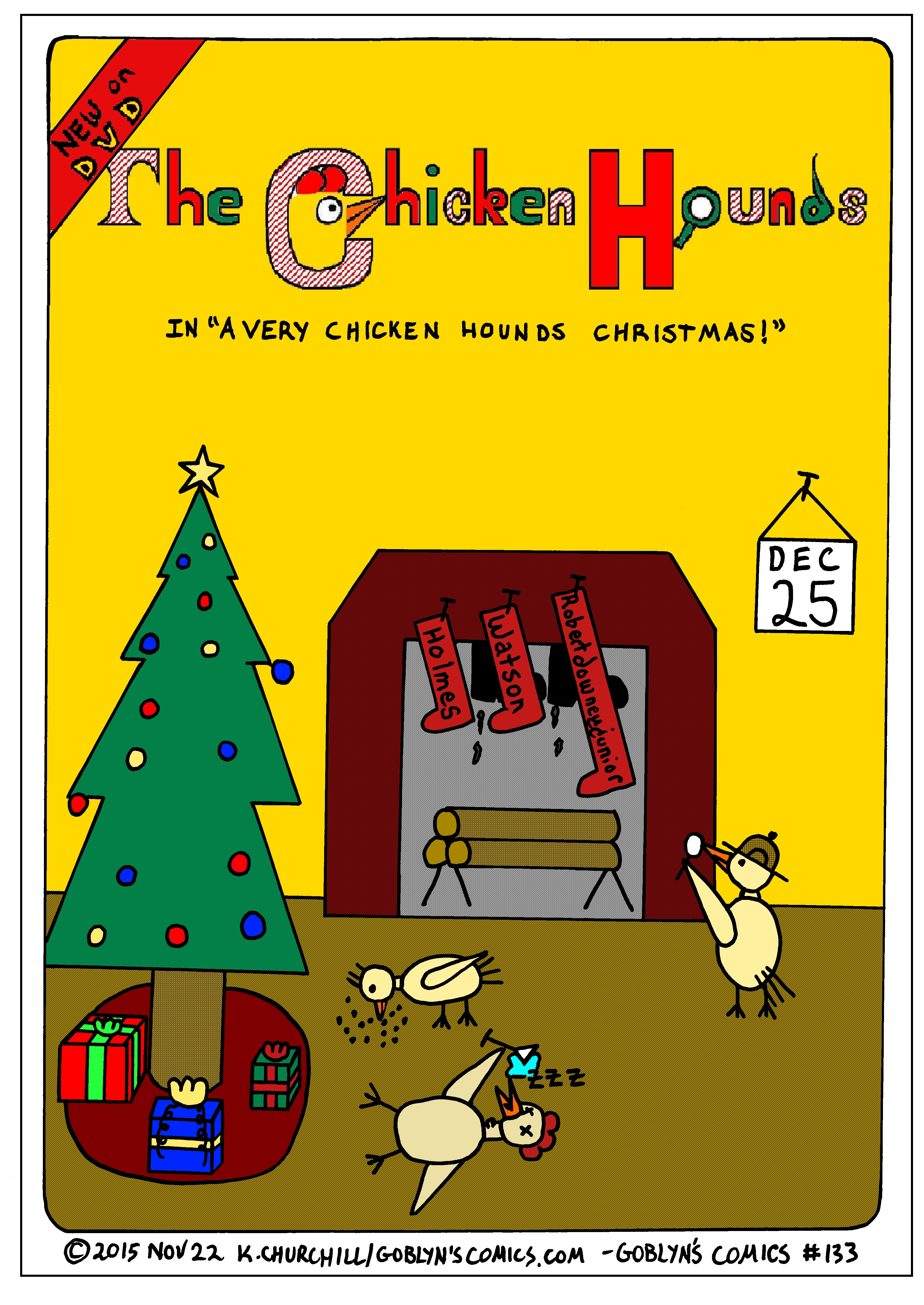 A Very Chicken Hounds Christmas