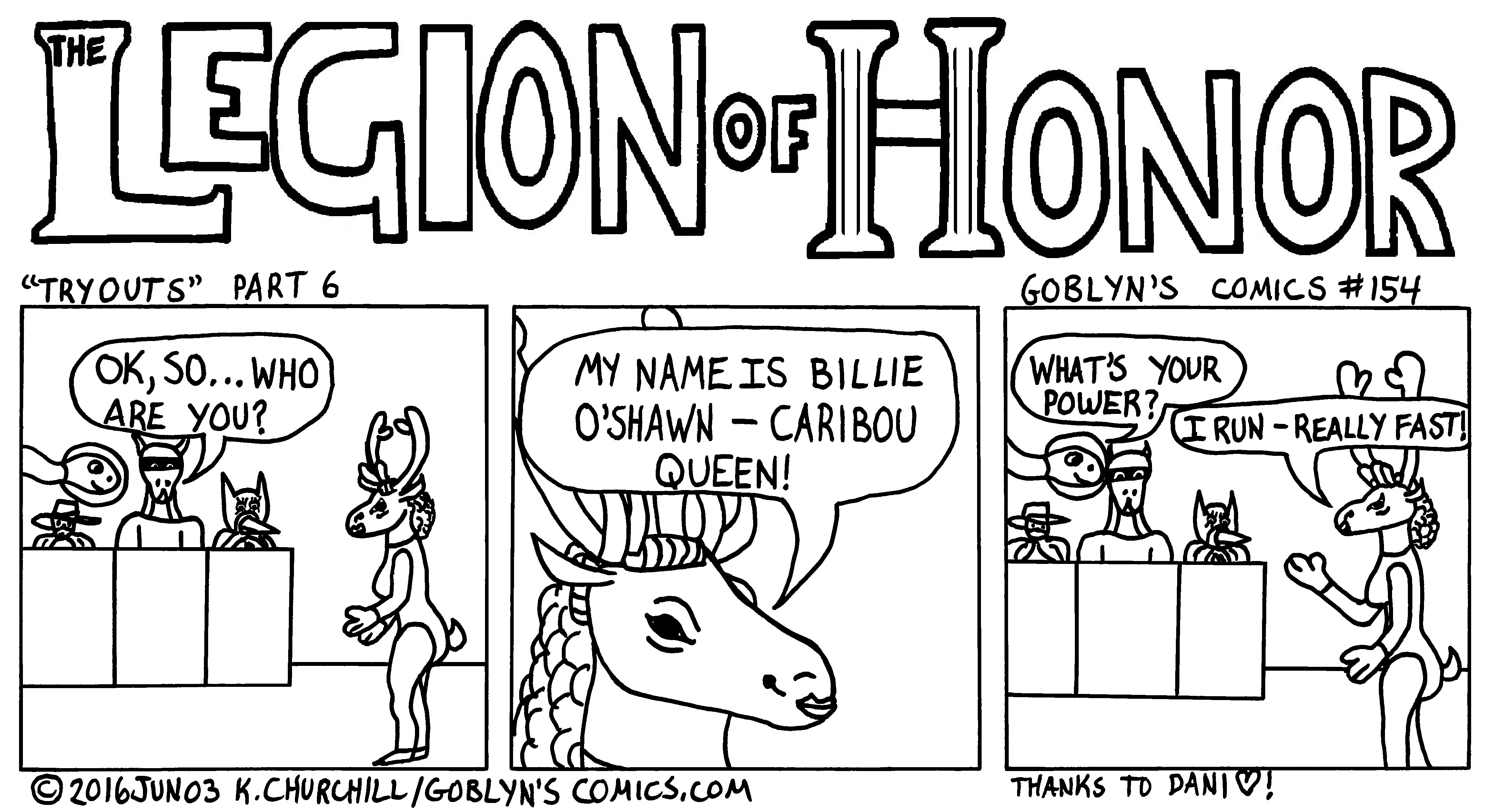 Legion of Honor - Caribou Queen
