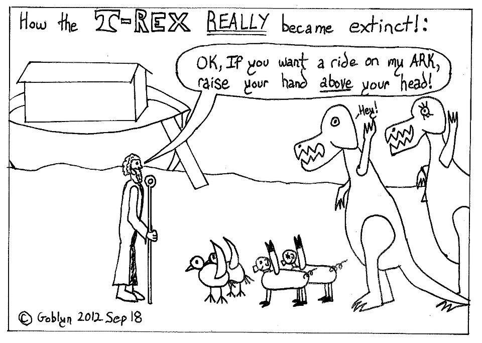 How the T-Rex really became extiinct.